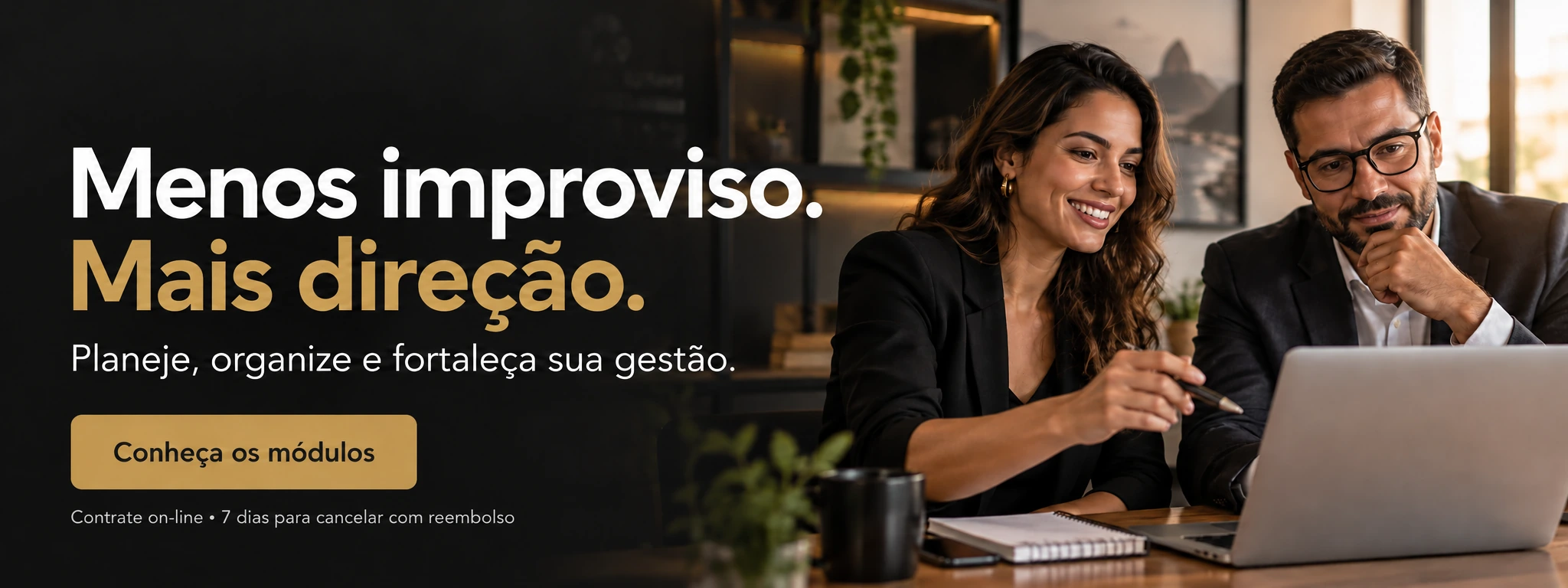 PortoPlan: Menos improviso. Mais direção. Planeje, organize e fortaleça sua gestão. Conheça os módulos. Contrate on-line. 7 dias para cancelar com reembolso.